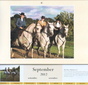 Iberian Horse Lovers Calendar 2012