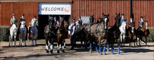 With 2014 FEI World Cup Driving Champion, Boyd Exell (left) and top British carriage driver, Georgina Frith (right)  (Photo credit: http://www.peterbphotography.co.uk/) 